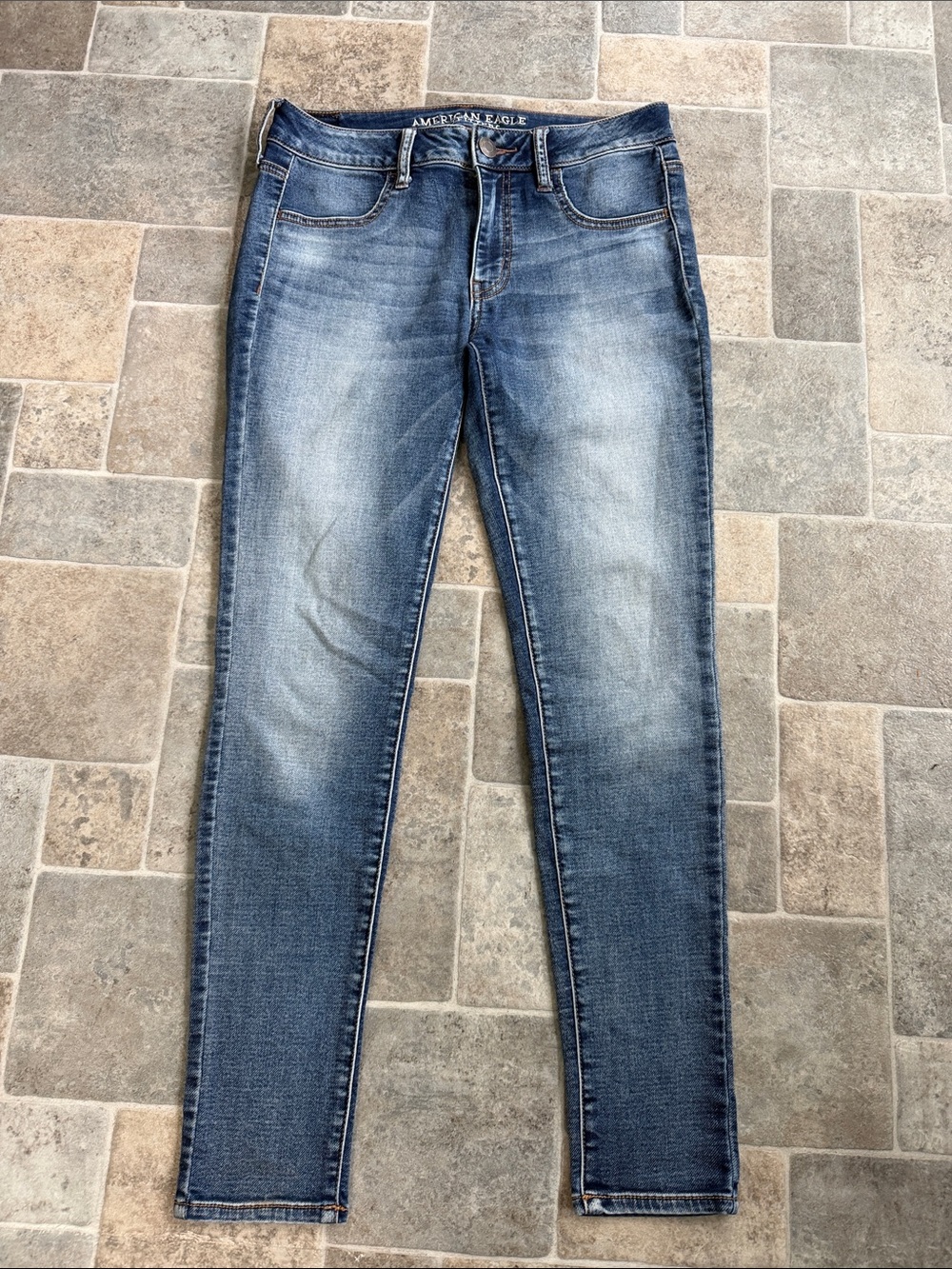 American Eagle Outfitters Women's Medium Blue Jegging Jeans